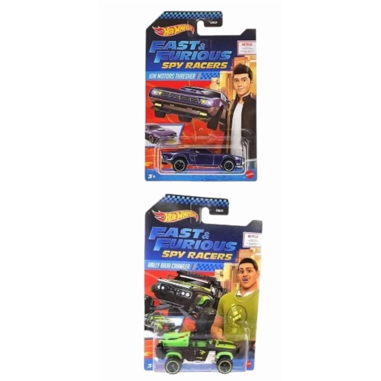 ファスト・アンド・フューリアス ミニカーセット Hot Wheels Fast and Furious Spy Racers 4‚ÄëCar Die‚ÄëCast Set 1:64