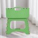 thumbnail image 5 of Taburete Plegable De Plástico 1 unidad de taburete plegable de plástico verde para exteriores,mini taburete bajo portátil para viajes,camping y pesca con asiento reforzado. Rkxzt, 5 of 9