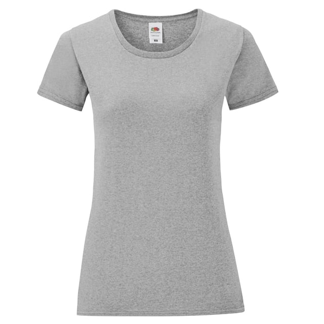 Fruit of the Loom T-Shirt Chiné Iconique pour Femmes