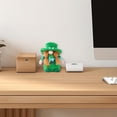 thumbnail image 6 of St Patrick’s Day Gnome Plush Doll Irish Lucky Shamrock Hanging Tiered Tray Decor, 6 x 5 in, Mr, 6 of 9