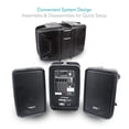 thumbnail image 4 of Kit amplificador de altavoces PA Pyle de 600 W y 8 canales con subwoofer, 4 of 7