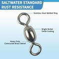 thumbnail image 5 of OROOTL 120pcs Surf Fishing Pompano Rigs Kit DIY Making Kit Fishing Rig Floats Foam with Hooks Swivels, 5 of 9