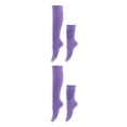 thumbnail image 2 of Transemion 2x Premium Wear-resistant Slouch Socks For Anywhere Anytime Polyester Warmth Stably Fixed No Loose Thread Extra Light Purple 2Set, 2 of 6