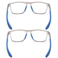 thumbnail image 4 of JOON-joon Gafas de Lectura para Hombre 2 Pares Estilo Deportivo Cómodas y Flexibles Antirreflejantes para Luz Azul +1.0 (Azul), 4 of 6