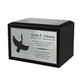 thumbnail image 7 of Perfect Memorials Black Granite Burial Vault Urn, 7 of 7