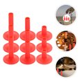 thumbnail image 5 of Amosfun 9Pcs Red Plastic Cymbal Sleeves Compatible with Most Drum Kits and Stands, 5 of 6