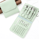thumbnail image 4 of Kit De Pedicura Profesional Cortaúñas Herramientas, Kit De Aseo Herramienta Para El Cuidado De Las Uñas Con Estuche De Viaje De Cuero 12 Piezas - Verde, 4 of 5