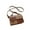 Brown, variant on Aodebiao Colorblock Mini Crossbody Bag, Handbags Purses with Adjustable Strap for Women, Ladies Shoulder Totes Bag