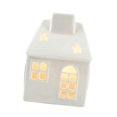 thumbnail image 4 of Casa de Navidad de cerámica, decoraciones navideñas, casa, interior, mesita de noche, cerámica, mesa 9cmx7cmx12cm, 4 of 9