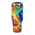 thumbnail image 2 of Finding Ne-m Tumbler with Handle and Straw Lid Insulated Tumbler Stainless Steel Water Bottle Cup Gifts 40oz, 2 of 8