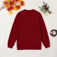 thumbnail image 4 of Okbabeha Mommy and Me Matching Outfits Family Mama Mini Baby Girl Boy Women Sweatshirt Shirt Long Sleeve Pullover Sweater Tops, 4 of 7