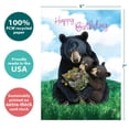 thumbnail image 4 of Tree-Free Greetings Birthday Greeting Card 2 Pack for Mom, 5 x 7, Mama Bear (GT69920), 4 of 5