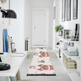 thumbnail image 4 of Yayeee Runner Rug for Bedroom 2'x6' Machine Washable Hallway Non Slip Mat, Beige Christmas Santa, 4 of 8