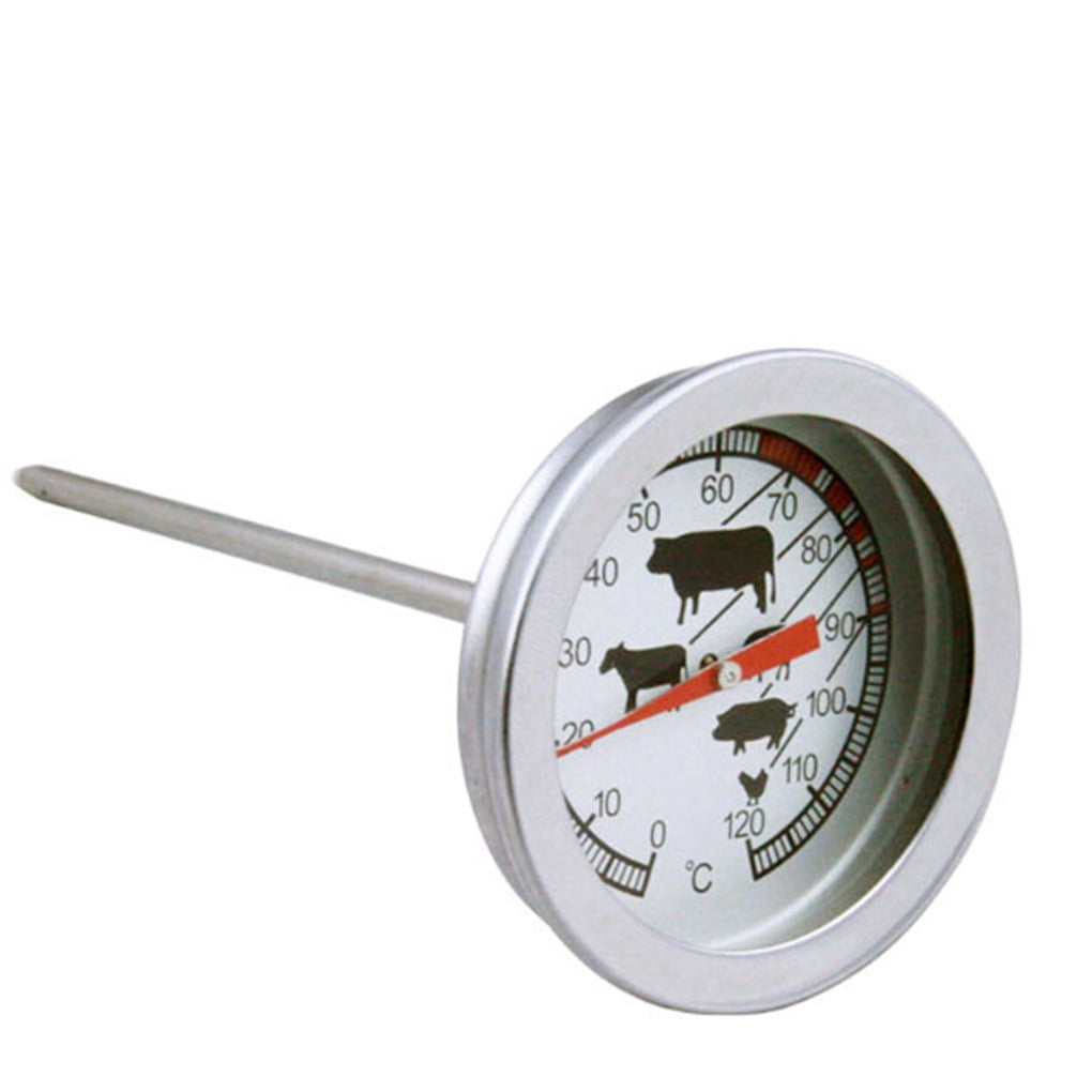 Cusimax Metal Instant Read Probe Beef Thermometer BBQ Food Cooking Meat