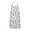 White Cow Bow, variant on White Cow Face Pattern Apron-Garden Aprons for Women with Pockets-Cotton Linen Waterproof Kitchen Cooking Gardening Aprons Adjustable for Kitchen,Cooking,BBQ and Salon 33x27 Inch