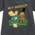 thumbnail image 2 of Hey Arnold! - Arnold, Gerald, and Abner - Toddler And Youth Girls Fleece Dress, 2 of 4
