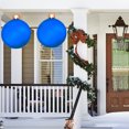 thumbnail image 4 of Bola Navideña Inflable con Luz LED Decorada PVC (45cm) Azul, 4 of 5
