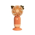 thumbnail image 2 of Midsumdr Travel Fan Mini Fan Portable Summer New Cute Cartoon Portable Desktop Wind Power Usb Charging Mini Fan Personal Fan Cute Hand Held Fan Outdoor Air Conditioner, 2 of 9