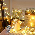 thumbnail image 1 of Guirnalda de luces, 7M 50 LED Guirnalda de luces esféricas, 8 modos IP65 Guirnalda de luces impermeables Decoración para exteriores e interiores para Navidad, bodas, cumpleaños, hogar,, 1 of 5