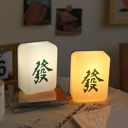 

LED Bedside Lights Mah-Jong Design Sleeping Lights Eye Protection Housewarming Gifts