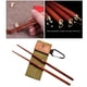 thumbnail image 1 of Palillos de Plegables con Bolsa de Almacenamiento, Vajil Al para Picnic, Camping, , Pesca, Mochilero, Pya Verde perfecl Palillos plegables, 1 of 8