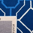 thumbnail image 6 of SAFAVIEH Four Seasons Tylar Geometric Area Rug, Navy/Ivory, 8' x 10', 6 of 8
