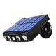 thumbnail image 4 of NUEVA luz solar al aire libre sensor de movimiento impermeable jardín LED lámpara solar focos para jardín camino calle luz de pared led Iluminación y accesorios Weißes Licht der schwarzen Muschel Inteprter HA005470-01B, 4 of 6