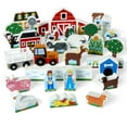 thumbnail image 4 of Melissa & Doug Wooden Farm and Tractor Play Set (33 pcs), 4 of 8