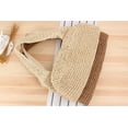 thumbnail image 5 of Yoyauz Women's Grass Woven Beach Bag - Women's Beach Handmade Woven Handbag, Summer Mesh Hollow Shoulder Bag, Suitable for Holidays, 5 of 5