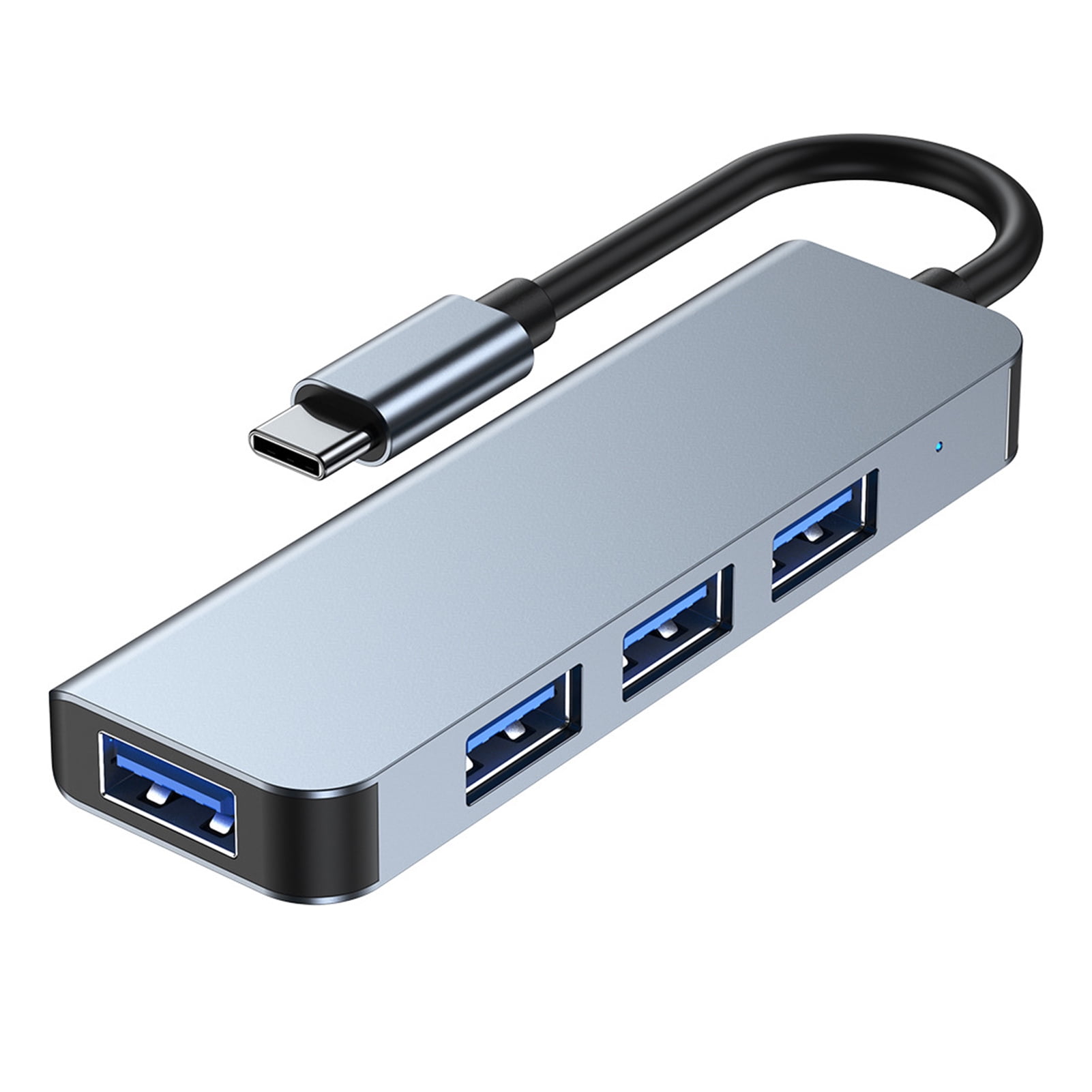 USB C Hub, 4 Ports Type C To USB Hub Practical  for Outdoor