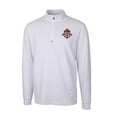 thumbnail image 2 of Men's-Cutter & Buck  White Toronto FC Traverse Stretch Eco Quarter-Zip Pullover Top, 2 of 3