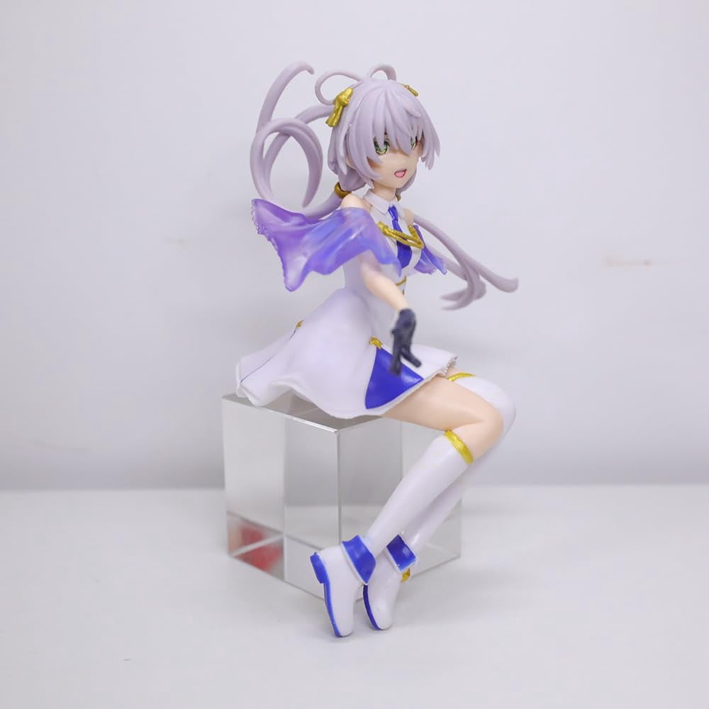 Newly Luo Tianyi Figure Cosplay Luo Tianyi Action Figures Handmade PVC Anime Cartoon Manga Game Character Model Statue Collectible Craft Gift (a)