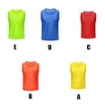 thumbnail image 4 of sweethay Chaleco de entrenamiento, ropa deportiva de malla de fútbol, camisetas profesionales para exteriores, Jersey de secado rápido Uniforme atlético Rojo, 4 of 6