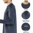 thumbnail image 4 of NORTHYARD Men's and Big Men's Workout Running Shirts Athletic Long Sleeve Fishing Hiking Shirt, Sizes S-3XL, 4 of 7