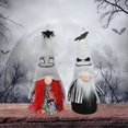 thumbnail image 3 of Ghost Halloween Pointed Hat Gnome Plush Doll, Scene Decor, Room Decor, Desktop Decoration Ornament, Window Decoration Ornament, Collectible Buildings, 3 of 5