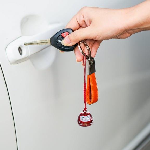 LOLIPPYY Lucky Cat Keychain , Home Decoration Accessory, 1 Set of