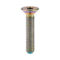 thumbnail image 5 of Wanyifa Titanium M8 15 20 25 30 35 40 45 50 60 65mm Full Thread Countersunk Flat Head Bolt Screw,M8x45 mm,Rainbow,4 Pcs, 5 of 7
