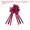 Burgundy, variant on Uxcell 7" Wedding Pull Bows Present Wrapping Bows Large Flower Ribbon Bow Burgundy 10 Pack