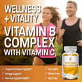 thumbnail image 4 of (2 Pack)Vitamin B Complex Capsules,Support Immune & Energy,120 Softgels, 4 of 8