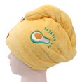 thumbnail image 1 of Toalla turbante ultra absorbente y seca para envolver el cabello, adecuada para mujeres con cabello largo, cabello rizado, etc., 1 of 5