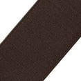 thumbnail image 6 of Buyless Fashion Satin Twill Formal Mens 2 Pack Suspenders - 48" Adjustable 6 Clip Y Back - 1 1/4" Leather End - 5143-2-Brown, 6 of 7