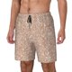 thumbnail image 1 of Balery Beige Sparkling Glitter Bañador para hombre, shorts de playa de secado rápido con entrepierna y forro de compresión-Large, 1 of 6
