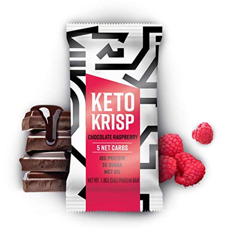 Keto Krisp Ketogenic Gluten-Free, Low Carb, Low Sugar, Protein Bars