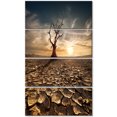 thumbnail image 2 of Lonely Dead Tree in Cracked Land - Large Landscape Canvas Art, 2 of 3