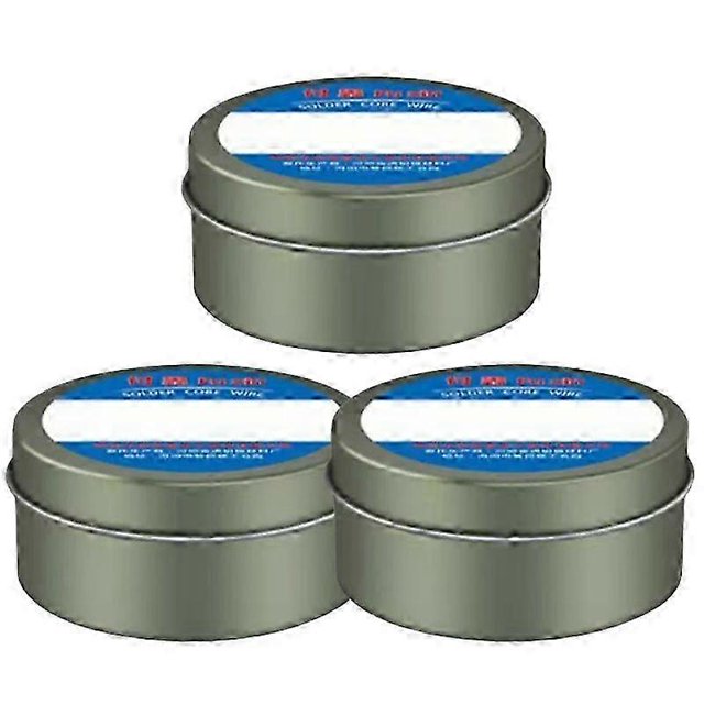 Fundente de alta pureza sin plomo, pasta fundente de soldadura sin plomo, fundente de soldadura de colofonia 100 g 3 piezas