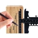 thumbnail image 2 of T Ruler Metal Slider Ruler Accurate Woodworker Edge Ruler Angle Measurement Scribe Tool Woodworking Practical CarpenterB, 2 of 5