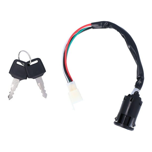 Ignition Switch Replacement,4 Wire Ignition Switch ATV Ignition Switch