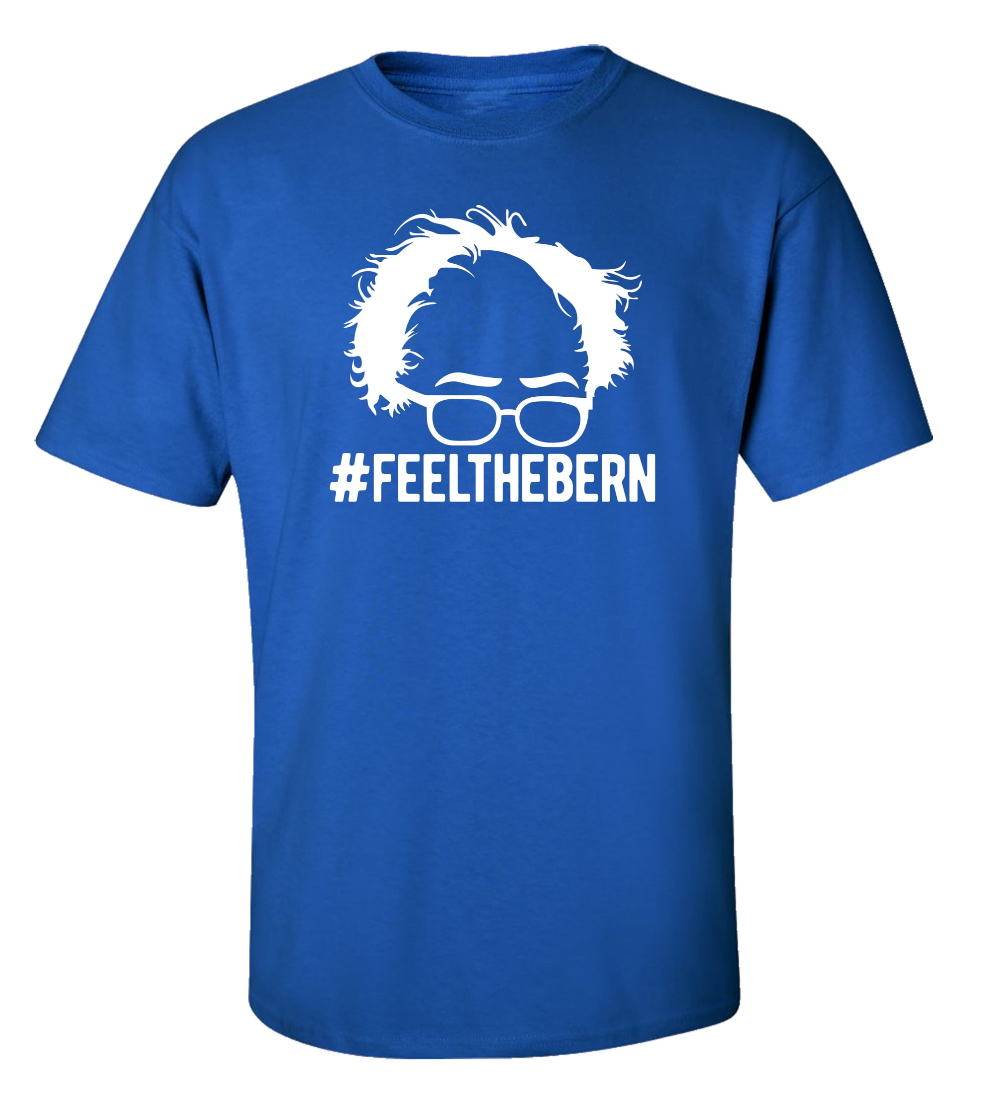 Funny Political Feel The Bern Adult Unisex Short Sleeve Tee Shirt Black