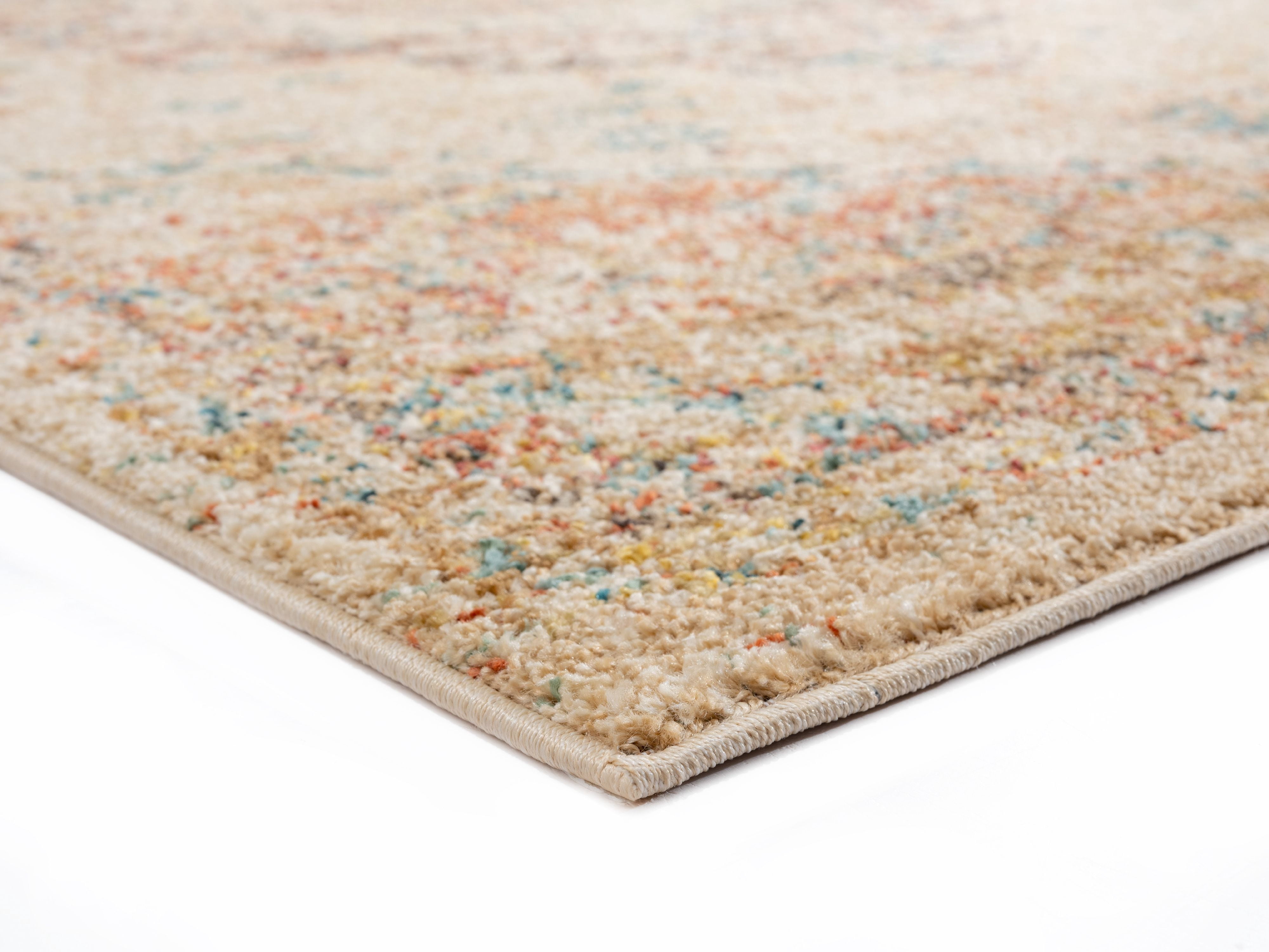 United Weavers Storybrooke Maple Oriental Bone Woven Olefin/Frieze Area Rug or Runner