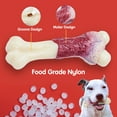 thumbnail image 7 of MASBRILL Dog Toys for Aggressive Chewers, Indestructible Durable Dog Chew Toys, Non-Toxic Food Grade Nylon Dog Bone Toy Reduces Boredom, For Small Medium and Large Breed, 7 of 7